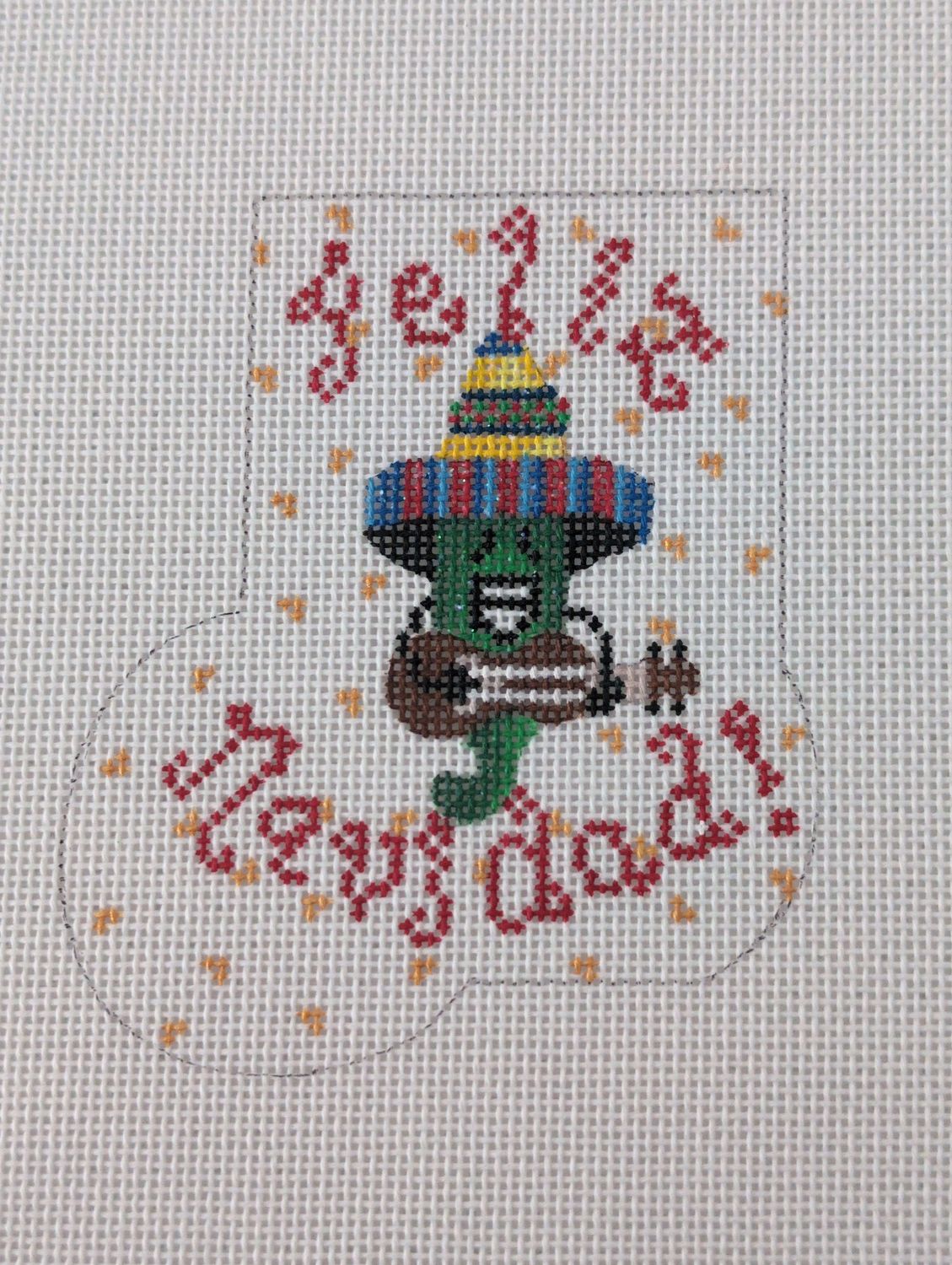 Feliz Navidad Mini Sock