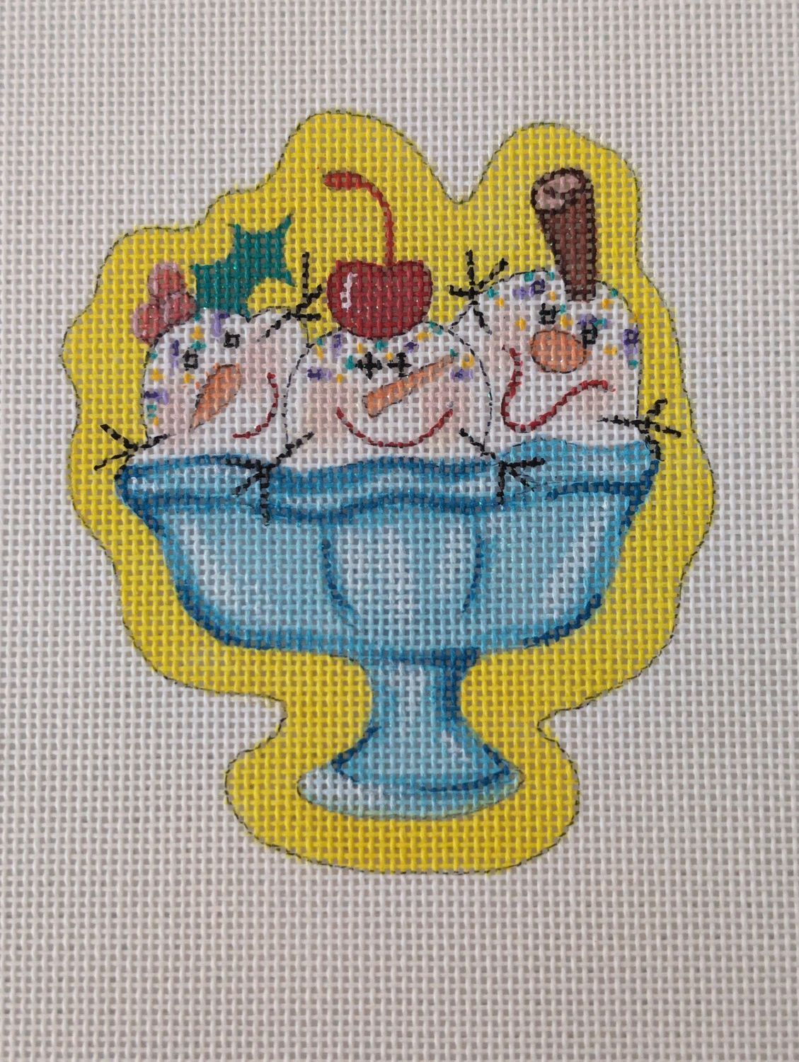 3 Scoops Shaped Ornament