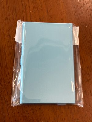 Plain Blue Bead Case