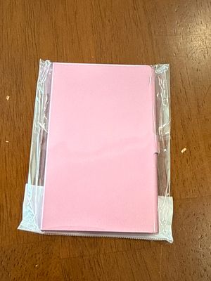 Plain Pink Bead Case