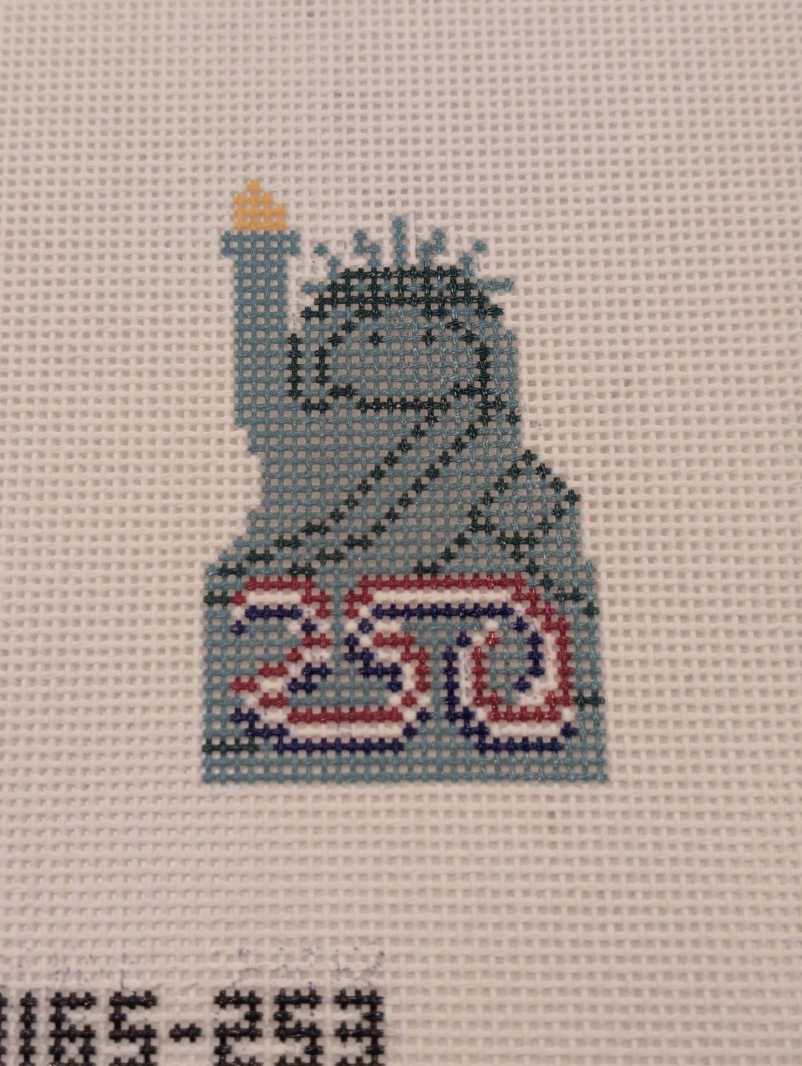 America 250 Statue of Liberty Printed Angel