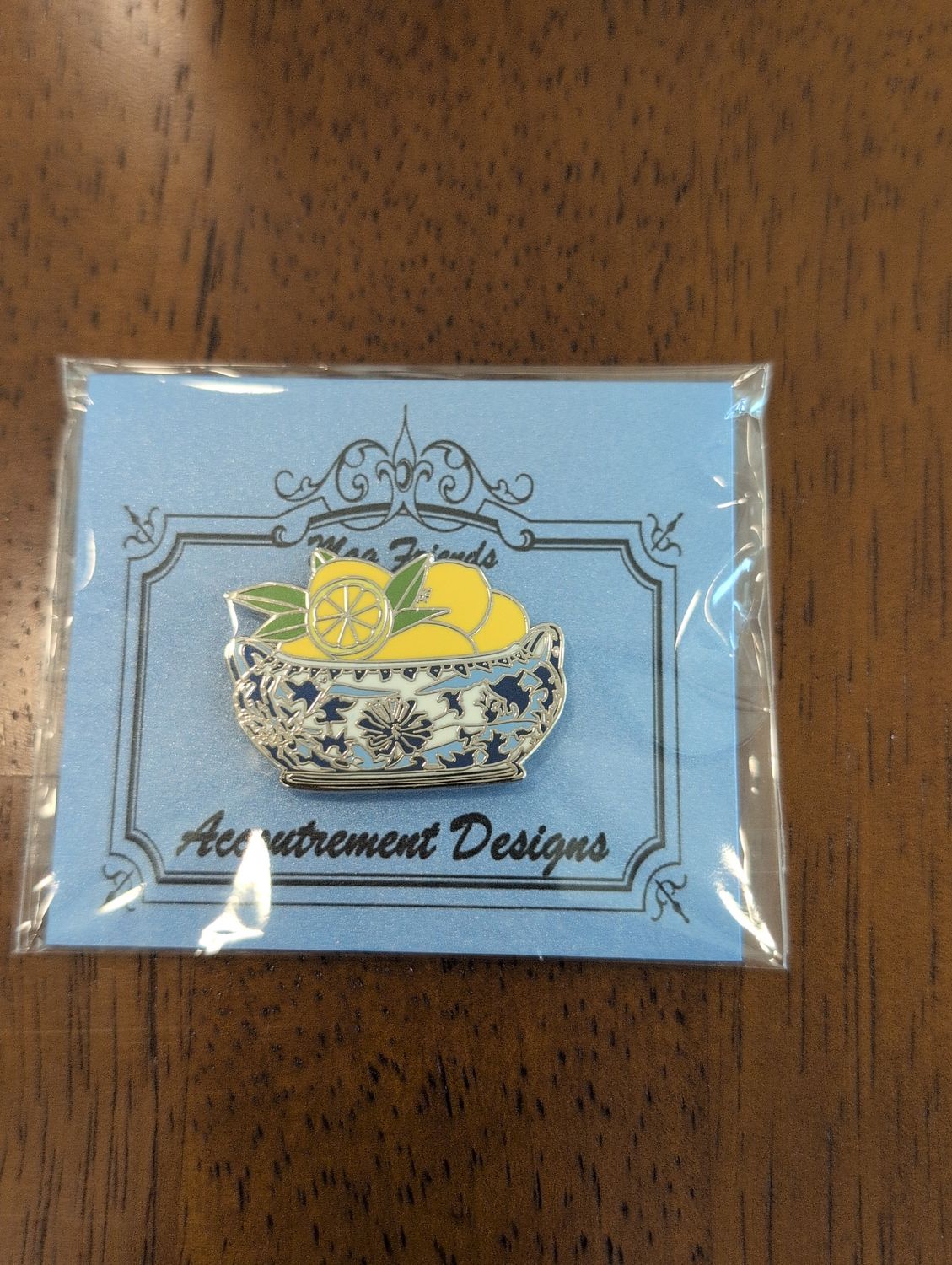Bowl of Lemons Needle Minder