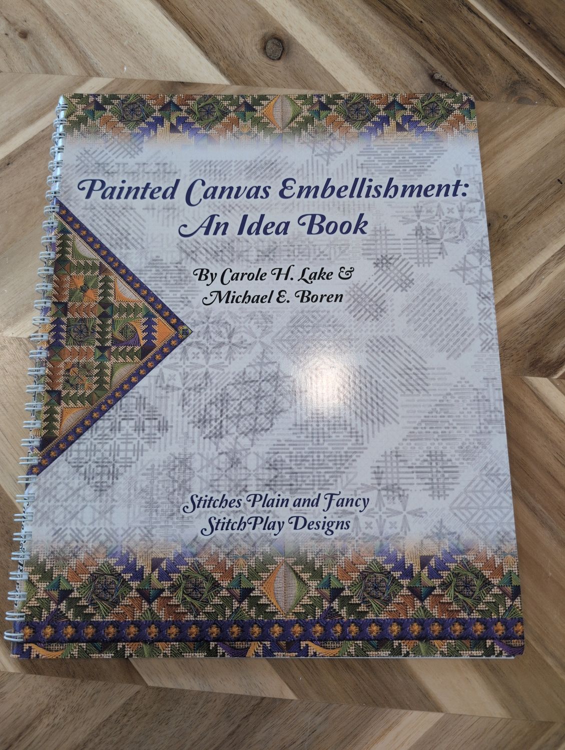 Painted Canvas Embellishment: An Idea Book