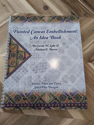 Painted Canvas Embellishment: An Idea Book