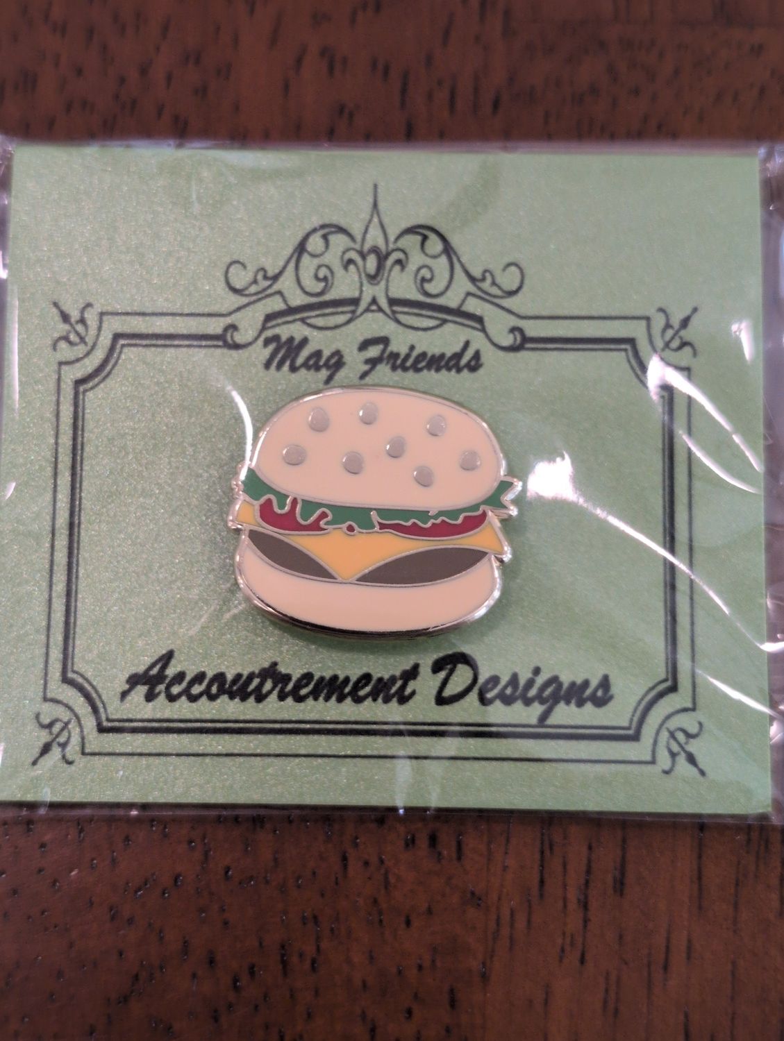 Cheeseburger Needle Minder