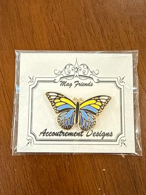 Butterfly Blue Needle Minder