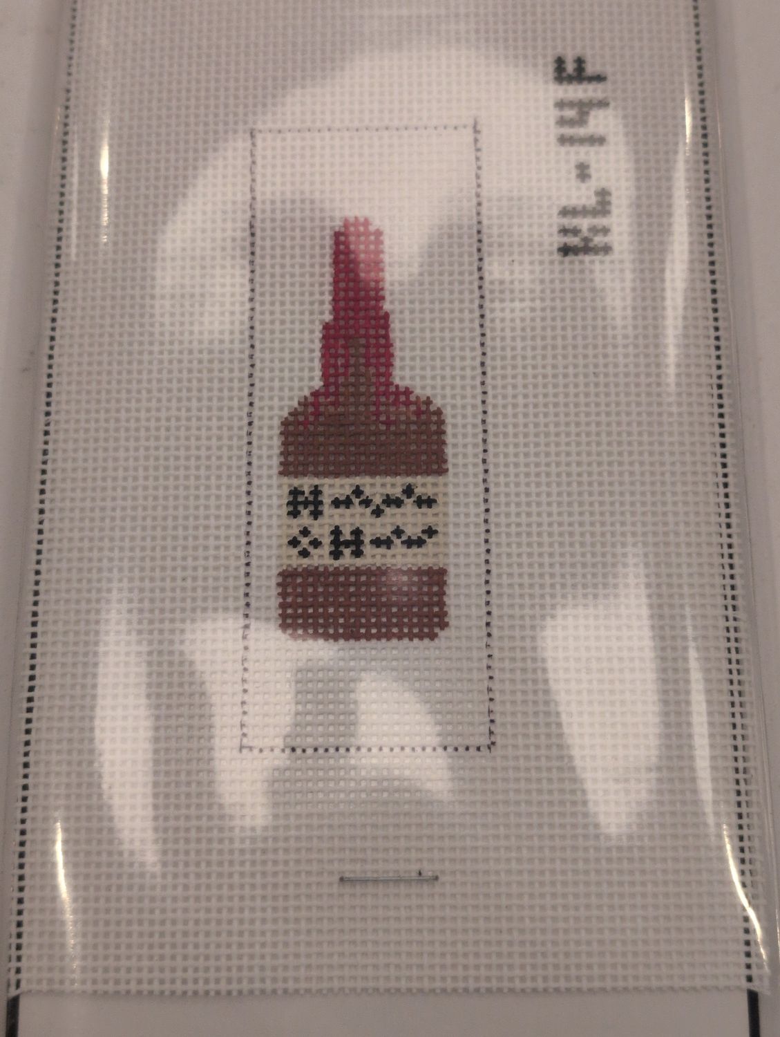 Bourbon Makers Mark Key Chain Long Leather Included