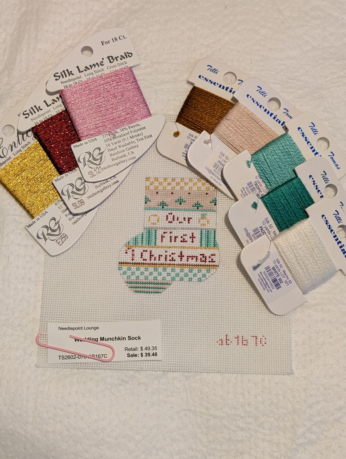 Wedding Munchkin Sock Kit