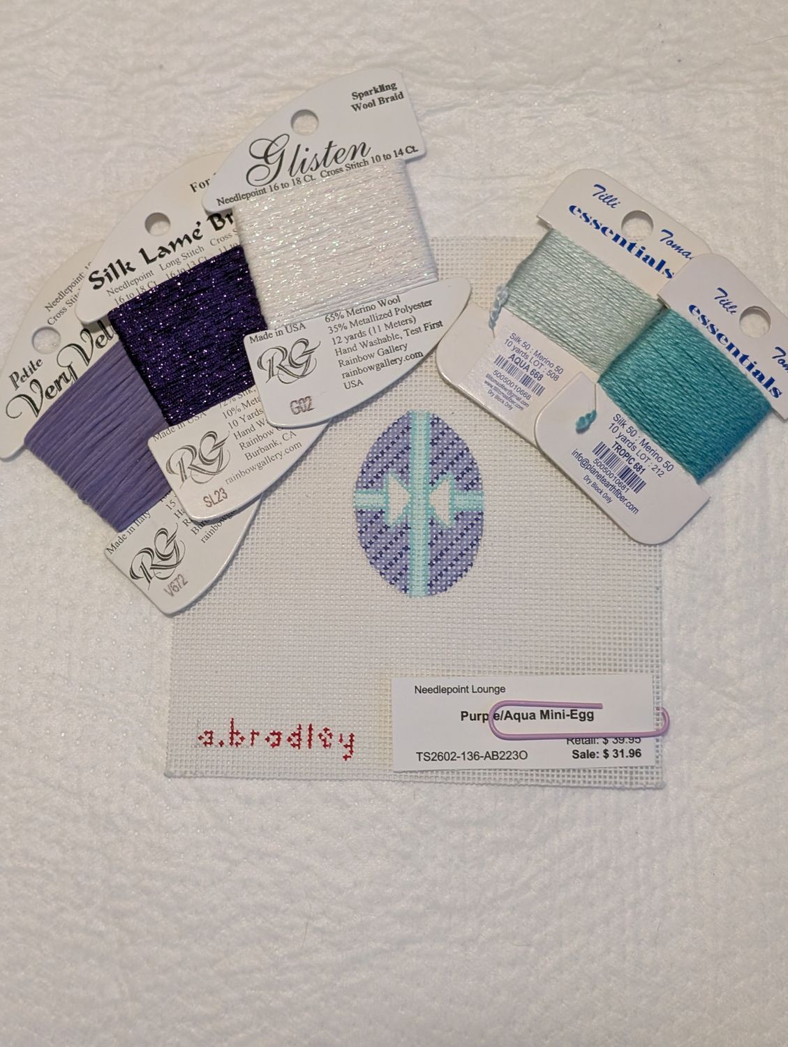 Purple/Aqua Mini-Egg Kit