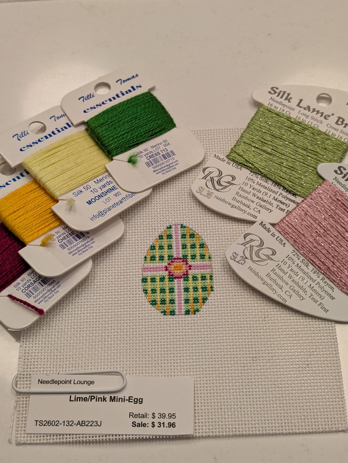 Lime/Pink Mini-Egg Kit