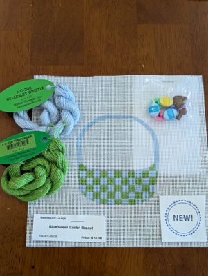 Blue/Green Easter Basket Kit