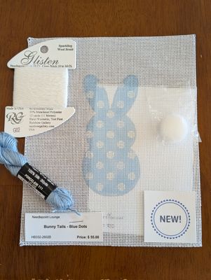 Bunny Tails - Blue Dots Kit