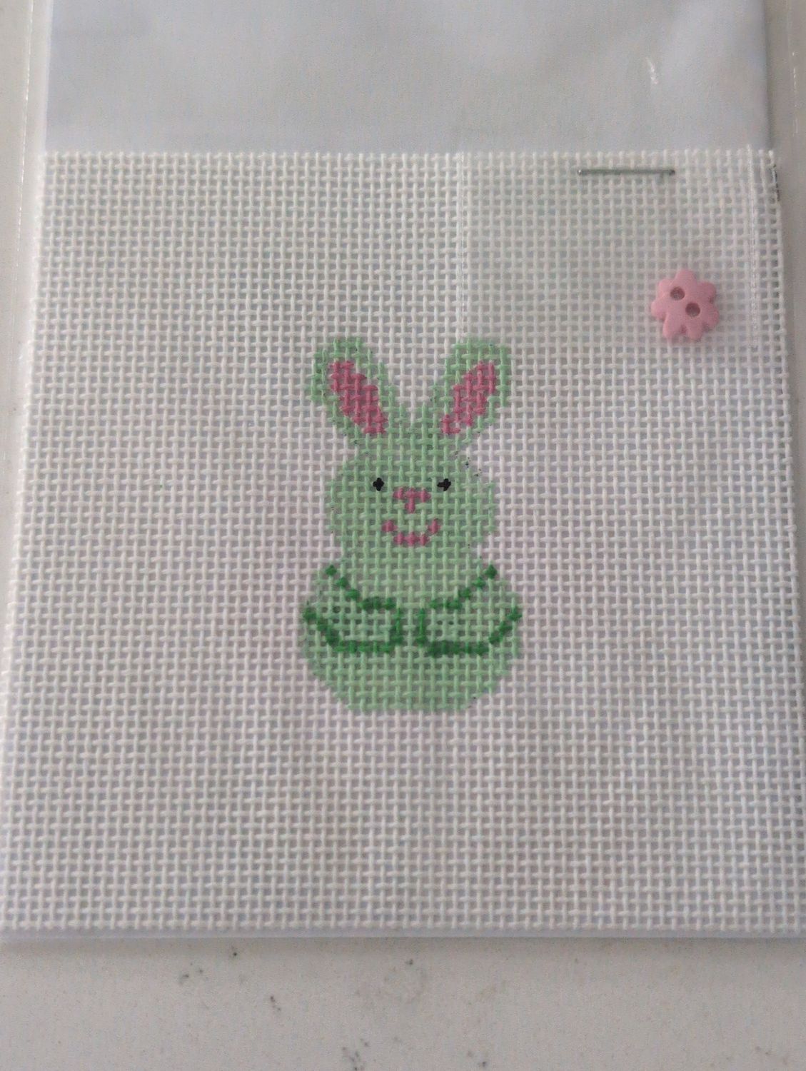 Green Bunny Smiles Mini