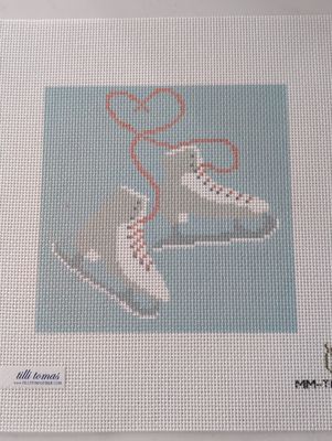 Ice Skates 6" x 6" 13M