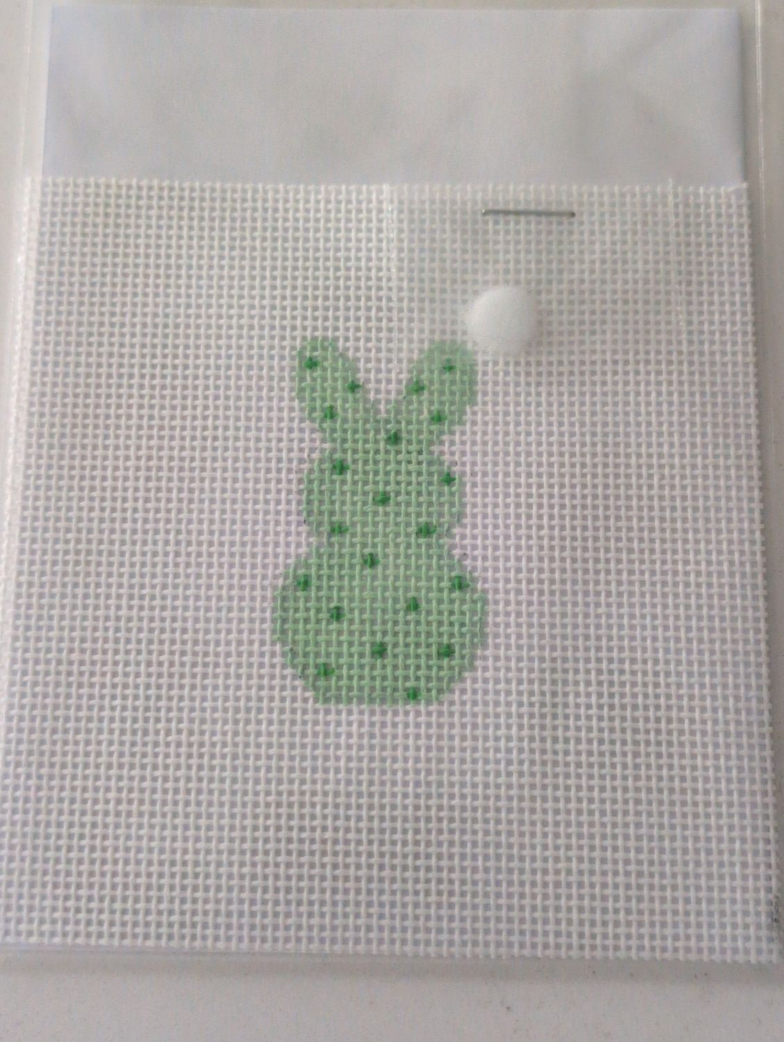 Green Bunny Tails Mini