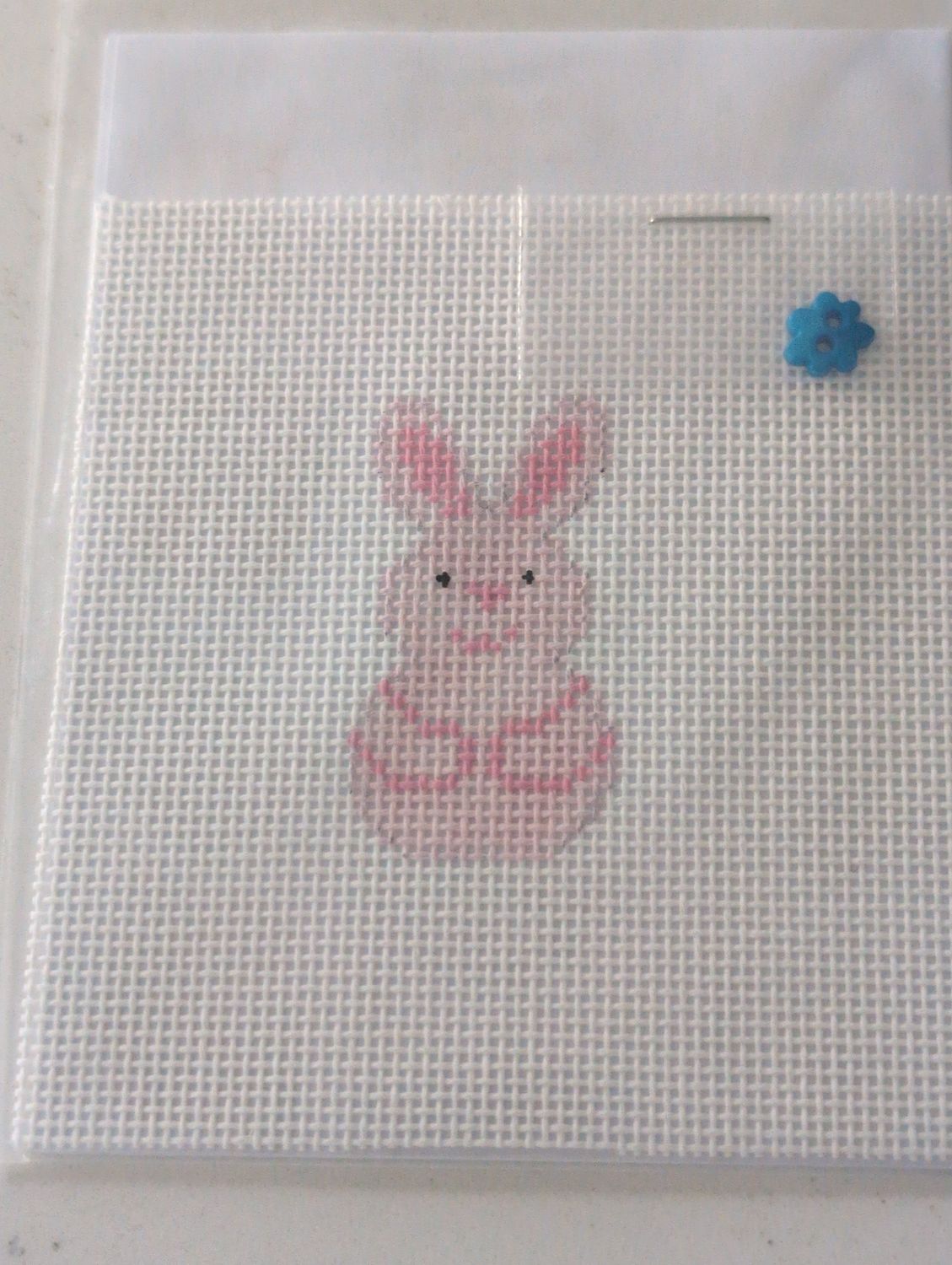 Pink Bunny Smiles Mini