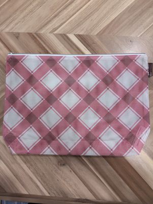 Berry Large Plaid Bag