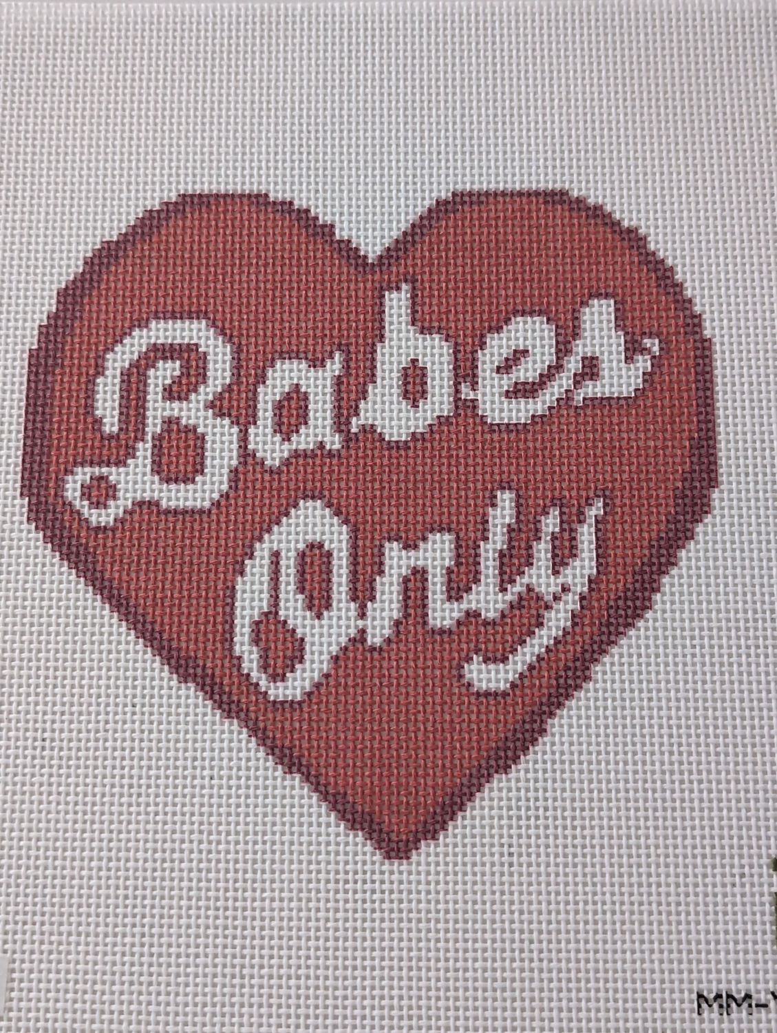 Babes Only Heart 6" x 6" 13M