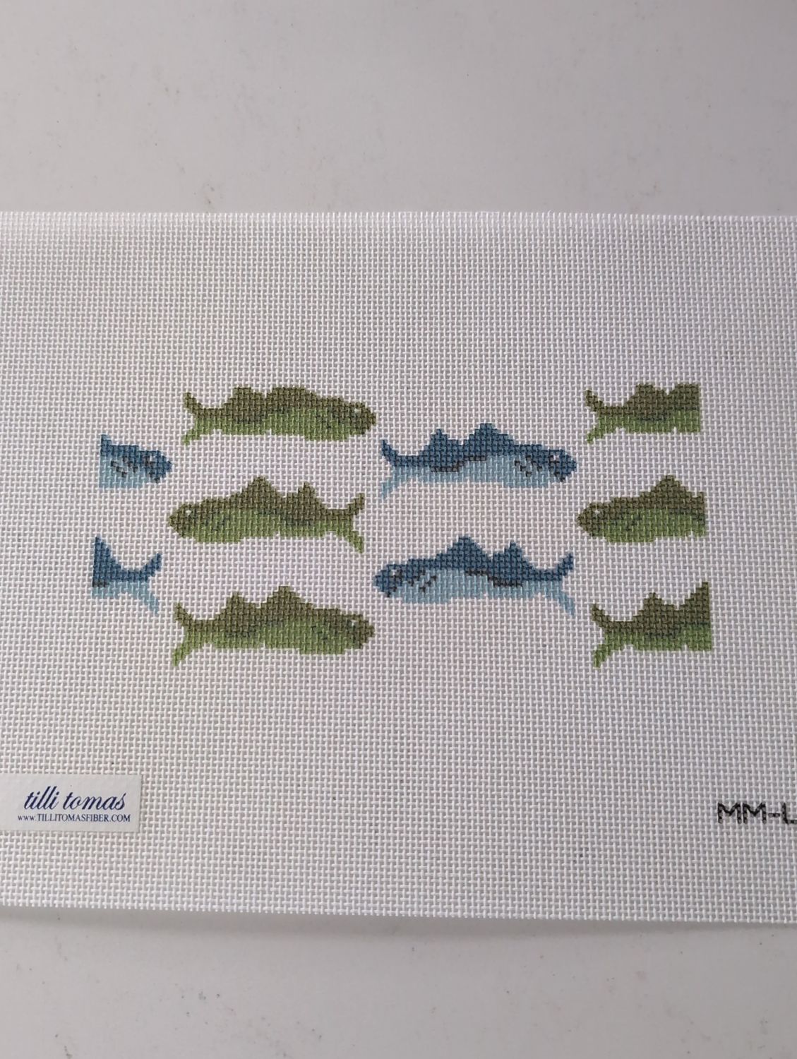 Fish Pattern 3" x 6" 18M