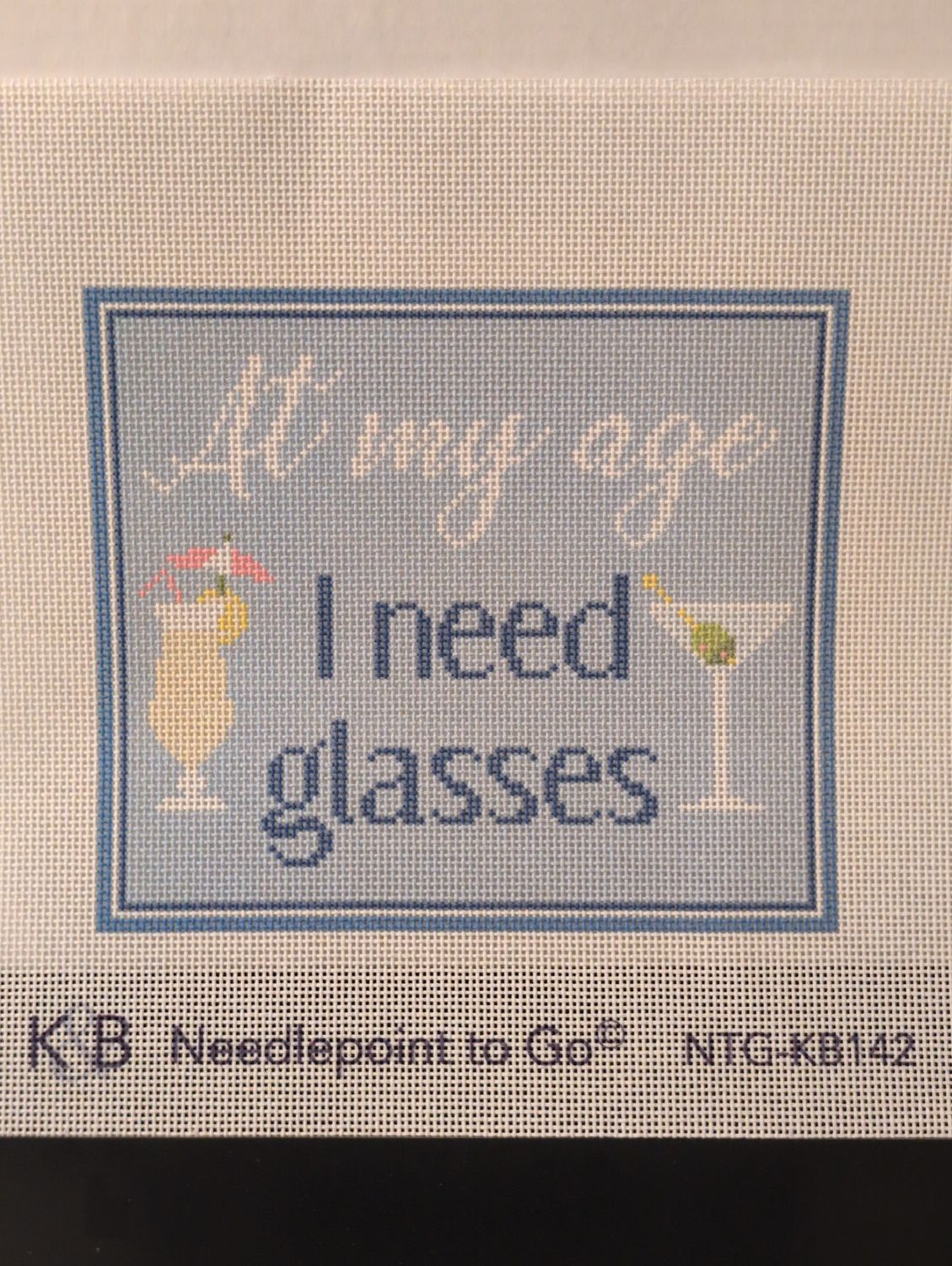 At My Age I Need Glasses