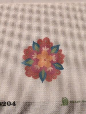 Botanica Flower - Yellow 3" Round 18M