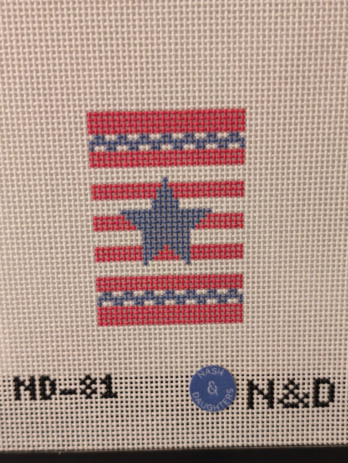 Tag Insert - Red, White, Blue Stars
