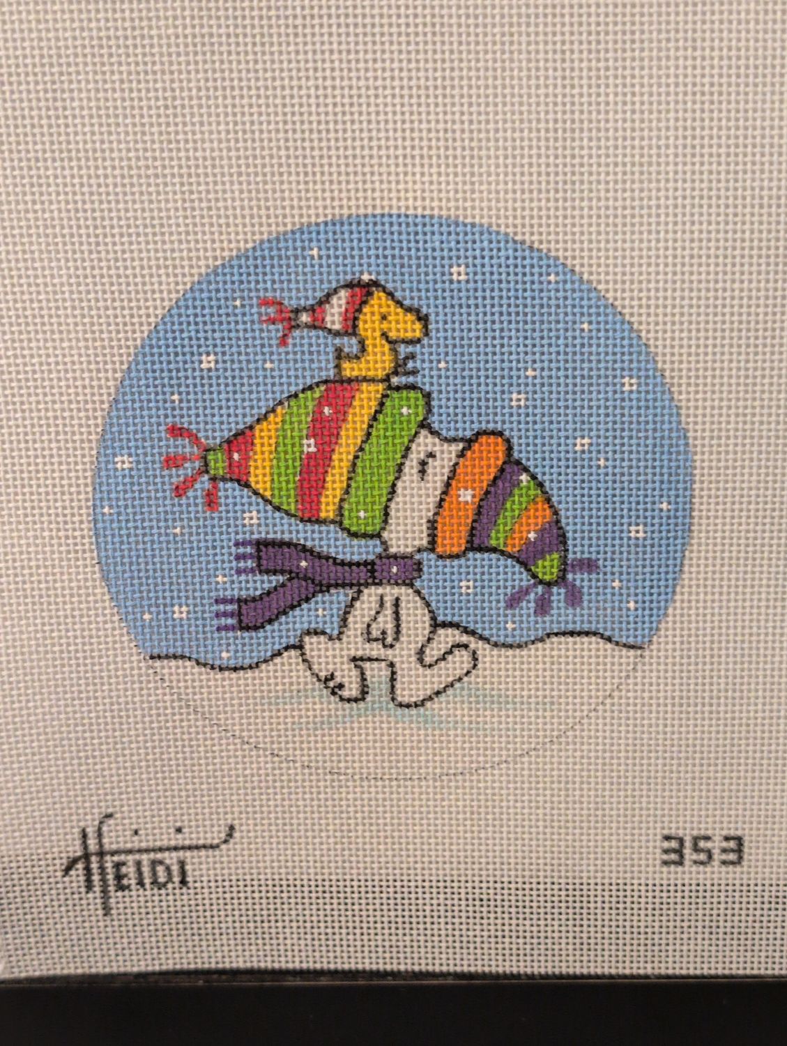 Snoopy and Woodstock In Caps