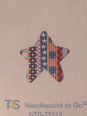 Patriotic Patterns Mini Star