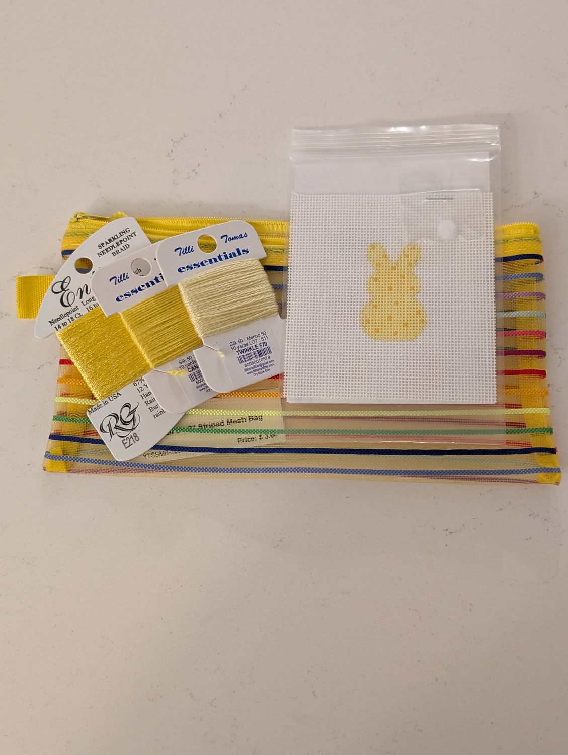 Yellow Bunny Tails Mini Kit