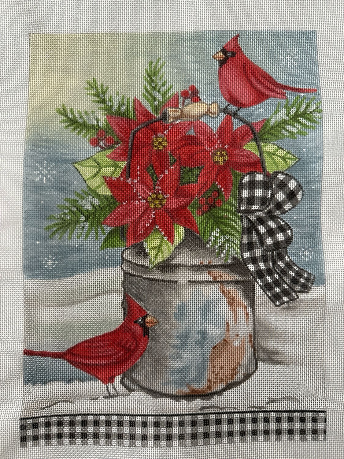 Cardinal Winter 8.5 x 12 - 18 mesh