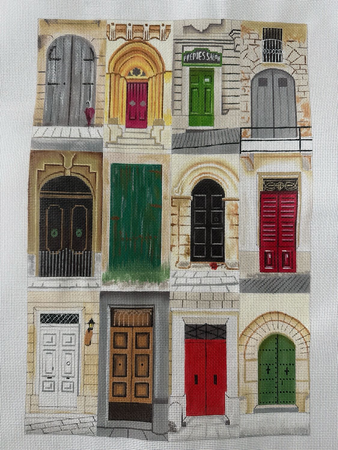 Doors of Malta 1; 10 x 15 - 18 mesh