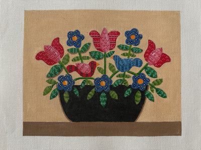 Spring Flowers/Birds