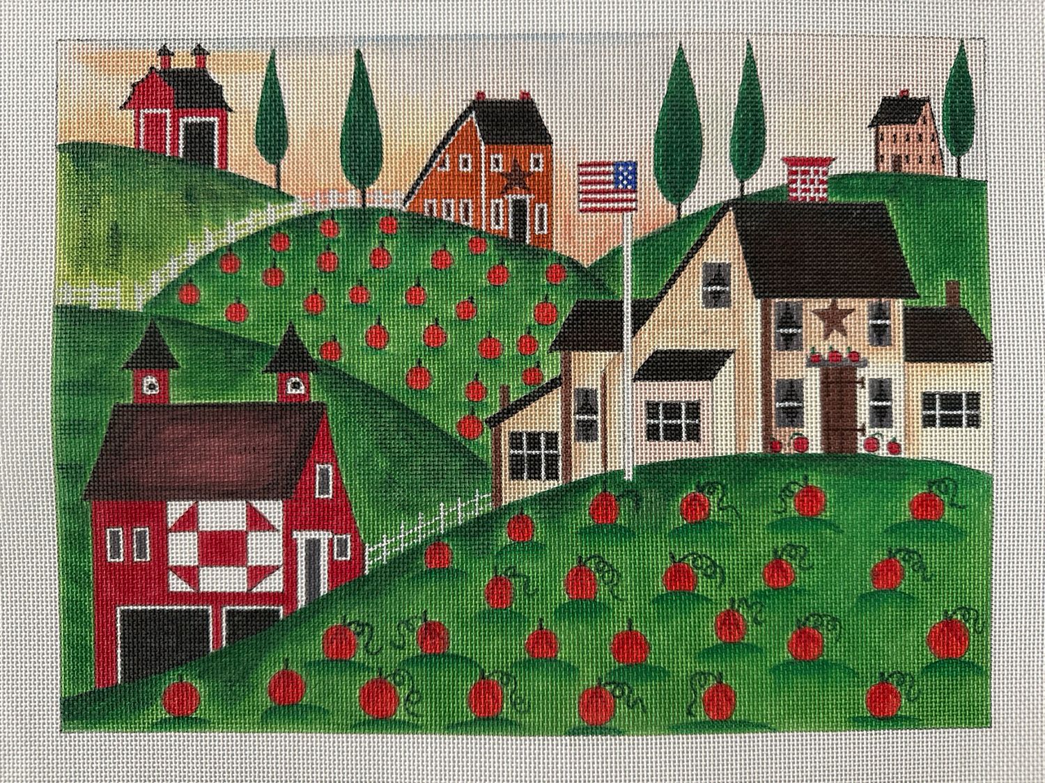 Pumpkin Red Barn (159533)