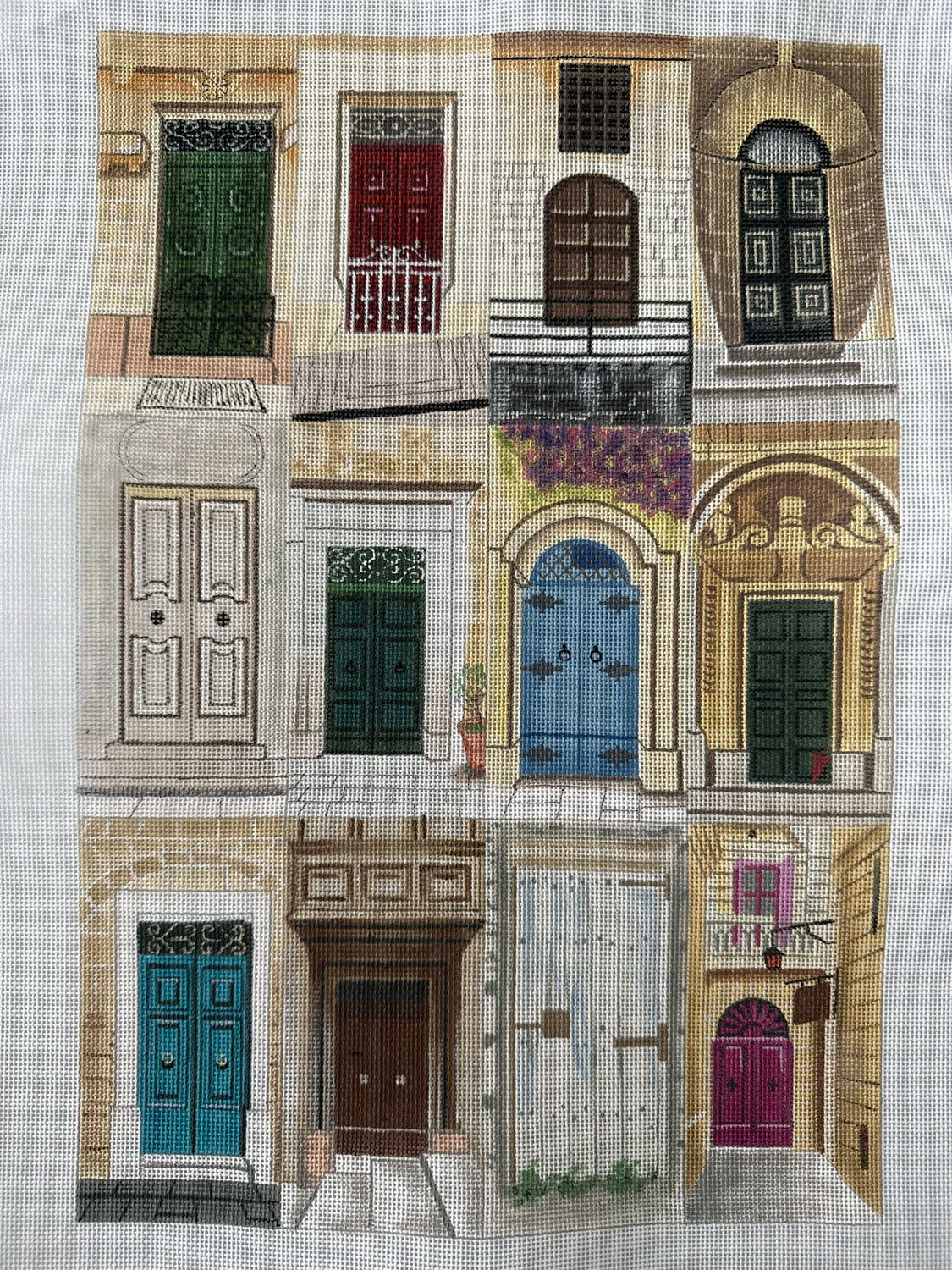 Doors of Malta 2; 10 x 15 - 18 mesh