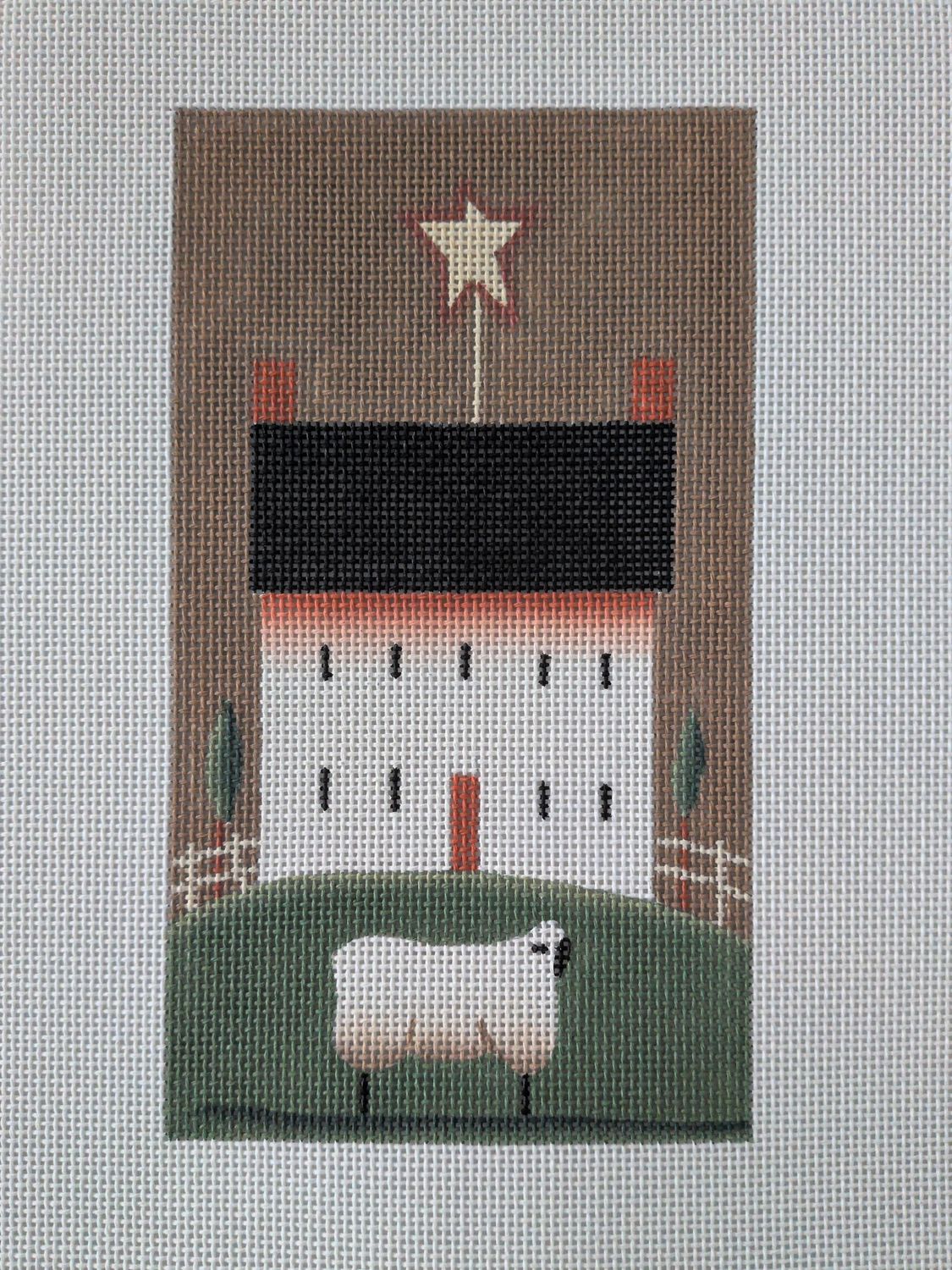 Sheep &amp; House With Star