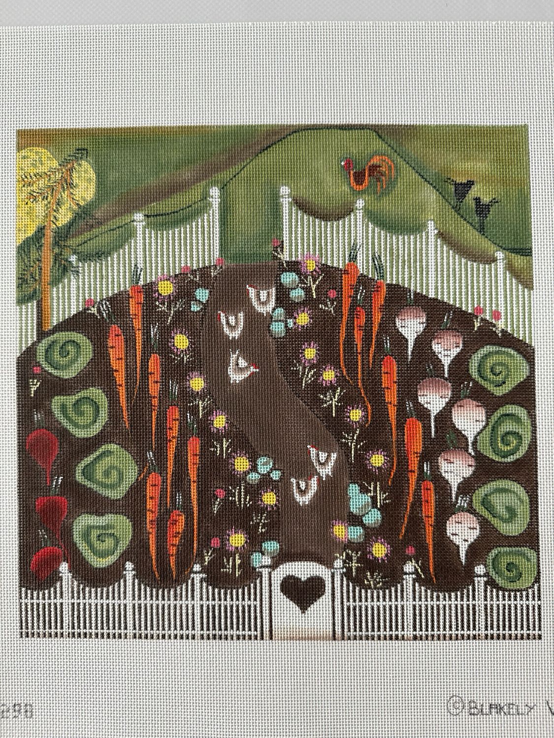 Chickens in the Garden