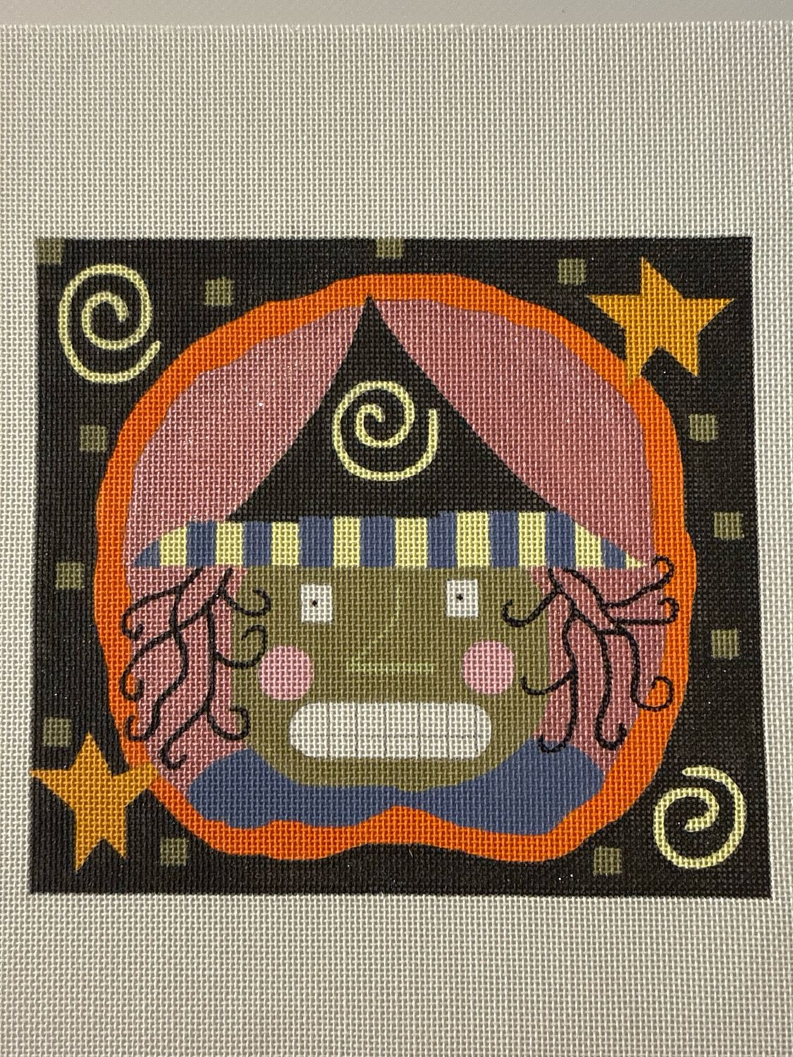 Melvina-Witch in Pumpkin