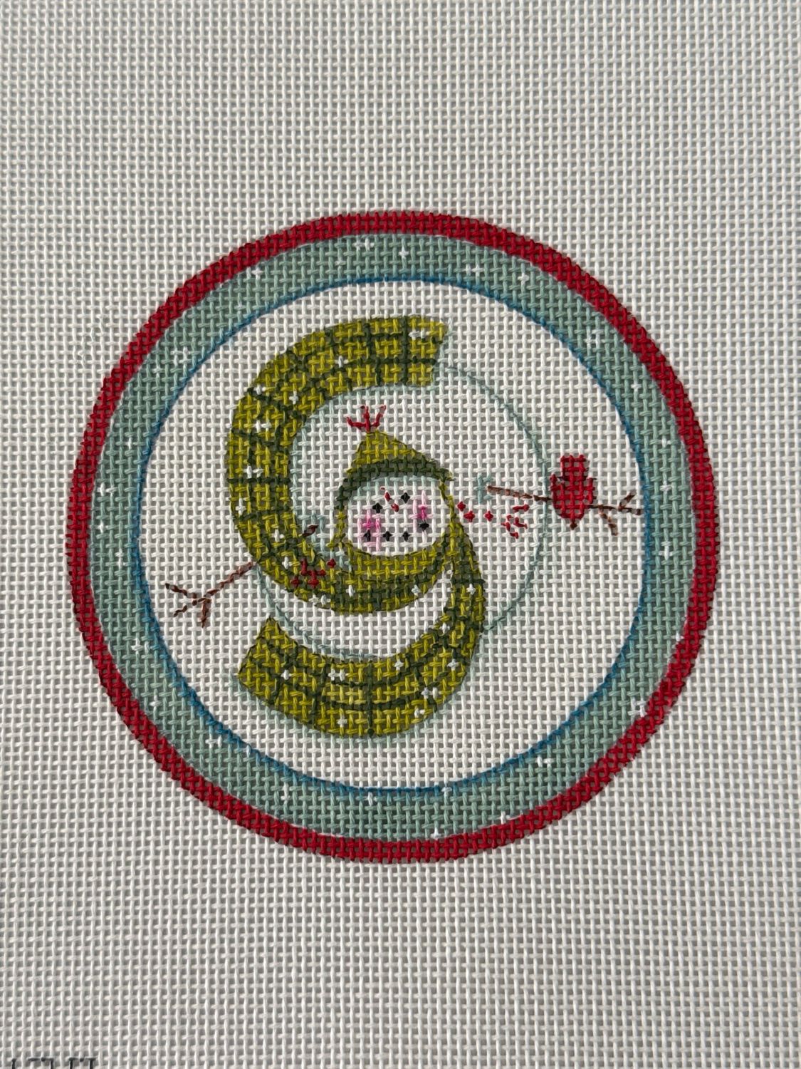 Swirling Snowman C © Karen Cruden