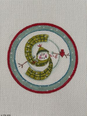 Swirling Snowman C © Karen Cruden