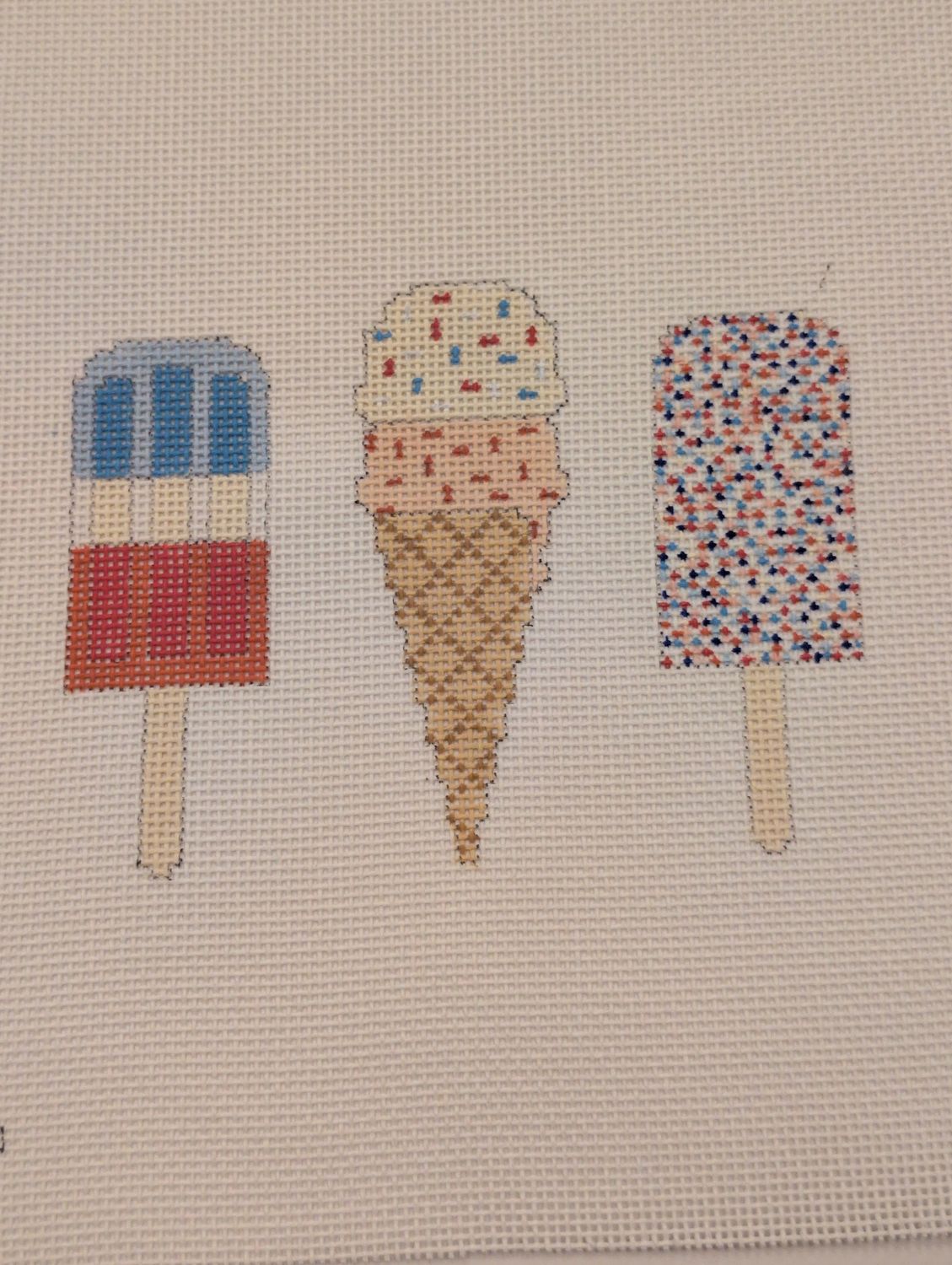 Red White and Blue Popsicles