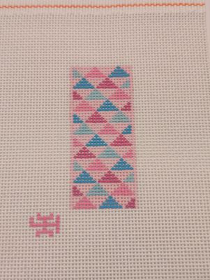 Geometric Key Fob Pink Short