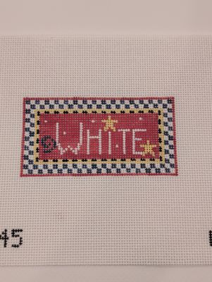 White Sign