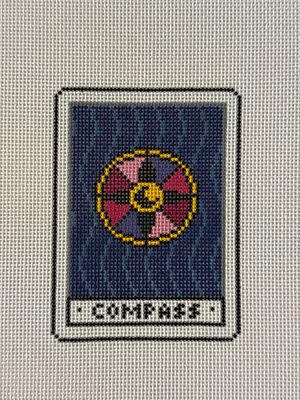 Compass Tarot Card