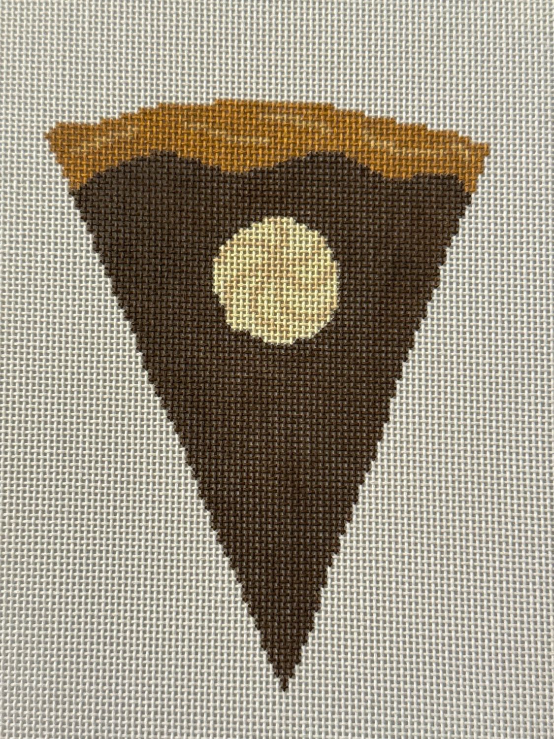 Chocolate Silk Pie Slice