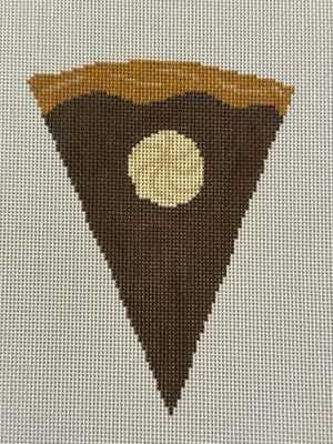 Chocolate Silk Pie Slice