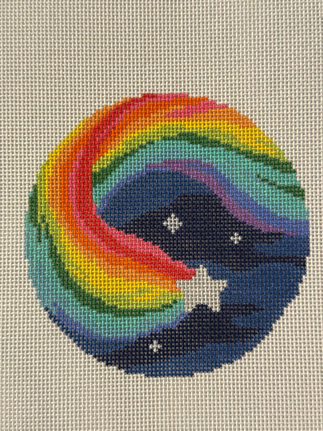 Rainbow Star Round
