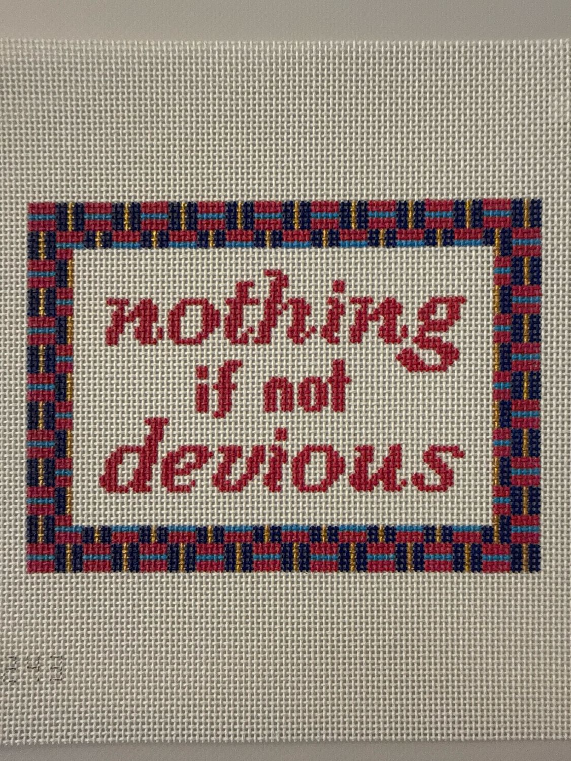 Nothing if Not Devious