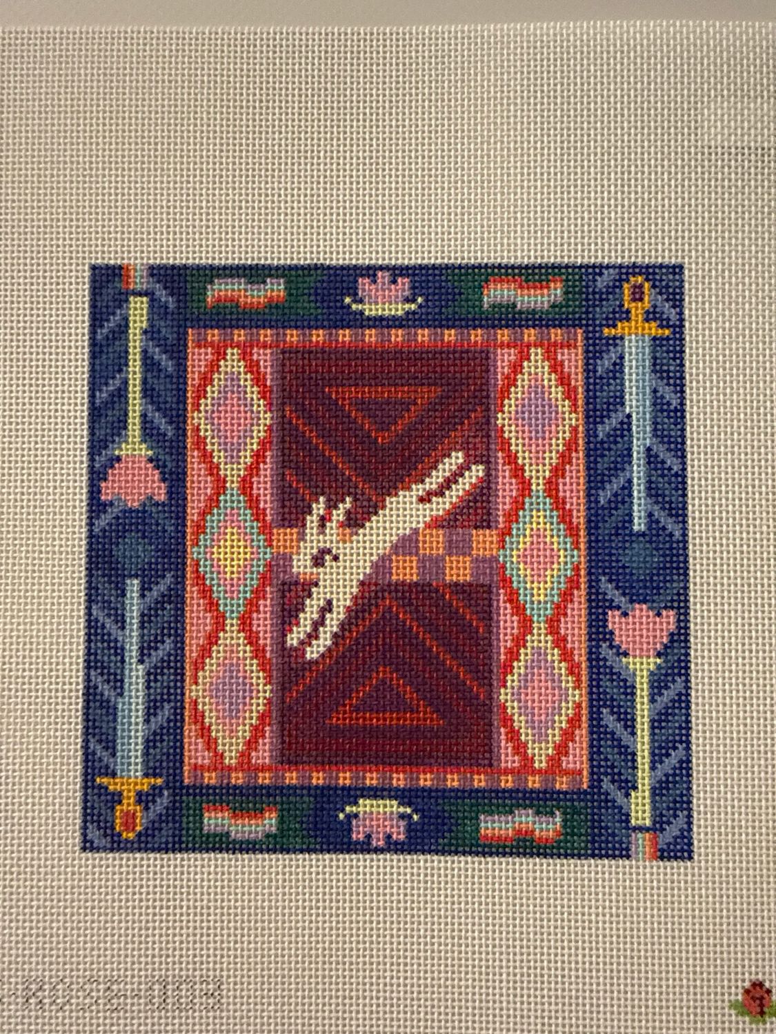 Leaping Bunny Tapestry