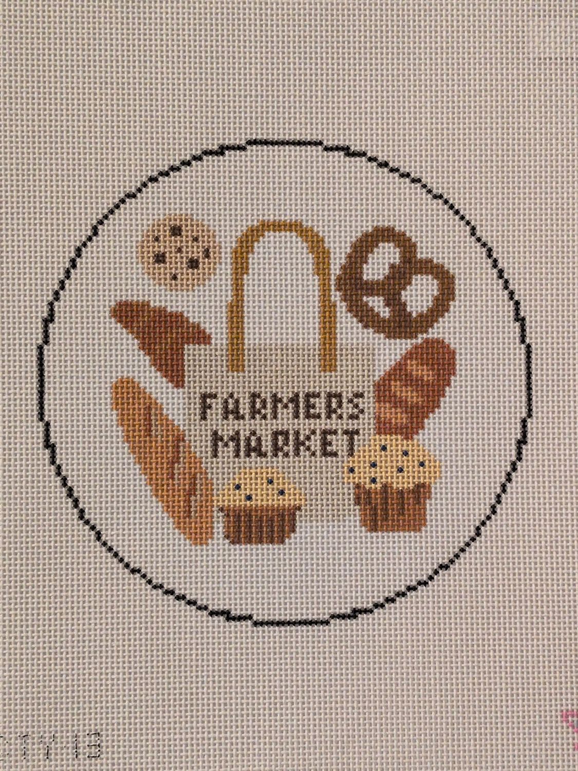 Farmers Market Baked Goods Round