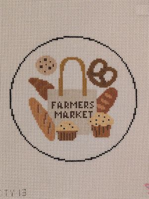 Farmers Market Baked Goods Round